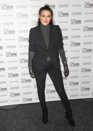 October 23, 2019, London, United Kingdom: Geo Rushby attending the launch party for the Natural History Museum Ice Rink in London London United Kingdom - ZUMAs197 20191023_zaa_s197_117 Copyright: xBrettxCovex