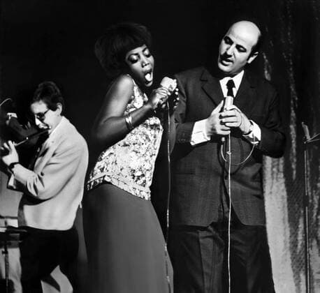 Etta Cameron & Manfred Krug Singers 01 June 1970  Copyright: MaryxEvansxAFxArchive 12049838 editorial use only 