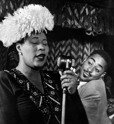 IMAGO ICONS: Ella Fitzgerald Ella Fitzgerald Singer 01 June 1955  Copyright: MaryxEvansxAFxArchive 12049884 editorial use only 