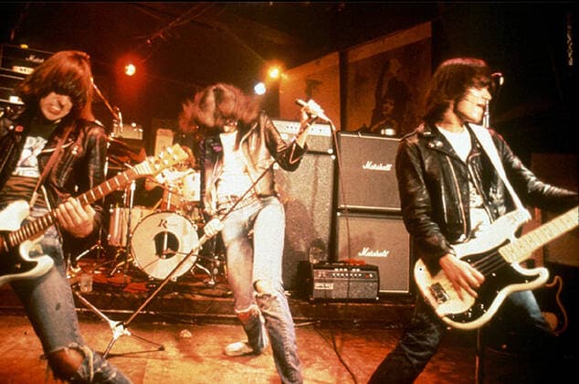 The Ramones U.S. Punk Rock Band 01 March 1981  Copyright: MaryxEvansxAFxArchive 12062853 editorial use only