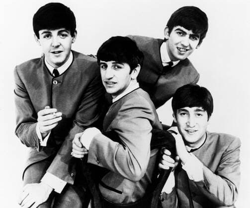 Paul Mccartney, Ringo Starr, George Harrison & John Lennon The Beatles 01 May 1962  Copyright: MaryxEvansxAFxArchive 12063005 editorial use only