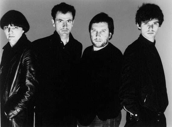 Hugh Cornwell, Dave Greenfield, Jean Jaques Burnel, Jet Black The Stranglers, Punk Rock Band 16 April 1980  Copyright: MaryxEvansxAFxArchive 12064855 editorial use only