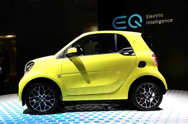 Smart EQ beim Pressetag der 46. Tokyo Motor Show 2019 auf dem Messegelände Tokyo Big Sight. Tokio, 23.10.2019 *** Smart EQ at the press day of the 46 Tokyo Motor Show 2019 at the Tokyo Exhibition Grounds Big Sight Tokyo, 23 10 2019 Foto:xY.xTomitax xFuturexImage