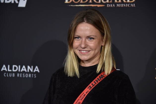Youtube star Kelly MissesVlog comes to the premiere and tour start of the musical BODYGUARD at the Musical Dome on 24 10 2019 in Cologne