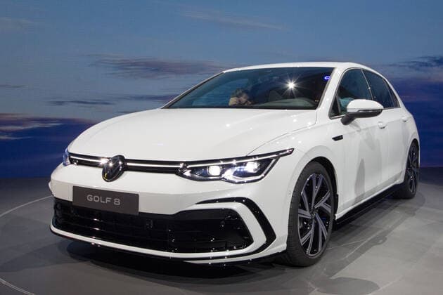 24 10 2019, xtgx, economy car, Volkswagen world premiere presentation Golf VIII 8 eight emspor, v l Golf 8 Wolfsburg
