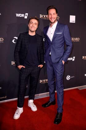 Philipp Isterewicz and Sven Kroll at the premiere of Bodyguard Das Musical at Mucial Dome Cologne, 24 10 2019 Foto:xC.xHardtx xFuturexImage