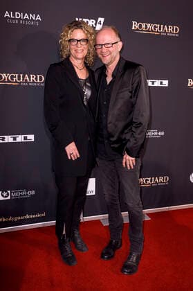 Dieter Falk with his wife Angelika Falk at the premiere of Bodyguard Das Musical at the Mucial Dome Cologne, 24 10 2019 Foto:xC.xHardtx xFuturexImage