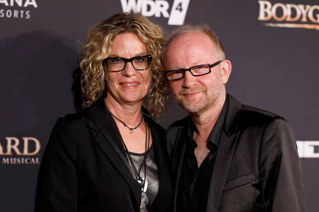 Dieter Falk with his wife Angelika Falk at the premiere of Bodyguard Das Musical at the Mucial Dome Cologne, 24 10 2019 Foto:xC.xHardtx xFuturexImage