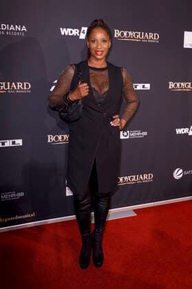 Liz Baffoe at the premiere of Bodyguard Das Musical at the Mucial Dome Cologne, 24 10 2019 Foto:xC.xHardtx xFuturexImage