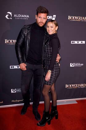 Marc Eggers and Margarita Nigmatullin at the premiere of Bodyguard Das Musical at the Mucial Dome Cologne, 24 10 2019 Foto:xC.xHardtx xFuturexImage