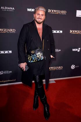 Justus Toussis at the premiere of Bodyguard Das Musical at the Mucial Dome Cologne, 24 10 2019 Foto:xC.xHardtx xFuturexImage