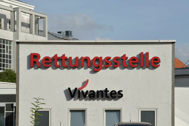 Rescue Centre, Vivantes Auguste Viktoria Klinikum, Rubensstraße, Schöneberg, Berlin, Germany