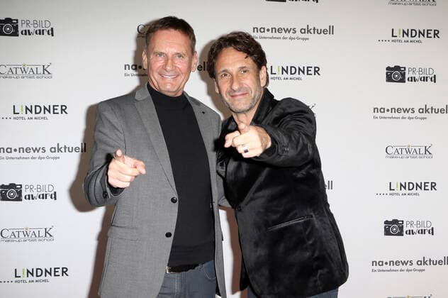 Peter Illmann and Falk Willy Wild at the PR Bild Award 2019 in the Resonanzraum Hamburg, 24 10 2019 Foto:xC.xTamckex xFuturexImage