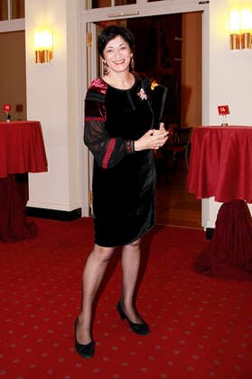 Bente Kahan at the awarding of the International Bridge Prize of the European City Görlitz Zgorzelec to Bente Kahan in the Theater Görlitz Görlitz, 25 10 2019 Foto:xM.xWehnertx xFuturexImage