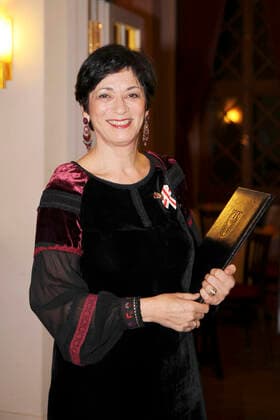 Bente Kahan at the awarding of the International Bridge Prize of the European City Görlitz Zgorzelec to Bente Kahan in the Theater Görlitz Görlitz, 25 10 2019 Foto:xM.xWehnertx xFuturexImage