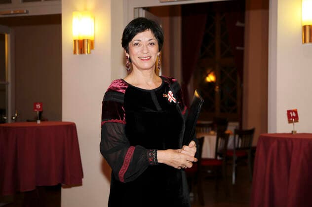 Bente Kahan at the awarding of the International Bridge Prize of the European City Görlitz Zgorzelec to Bente Kahan in the Theater Görlitz Görlitz, 25 10 2019 Foto:xM.xWehnertx xFuturexImage