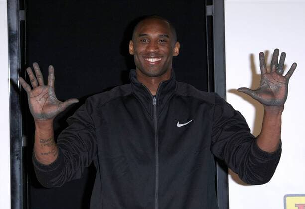 Kobe Bryant Los Angeles Lakers Kobe Bryant Hand And Footprint Ceremony Hollywood, Los Angeles, California, USA 19 February 2011  Copyright: MaryEvansxAllstarxGrahamxWhitbyxBoot 12326076
