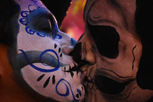 Catrinas Parade to celebrate Day of the Dead in Mexico MEXICO CITY, MEXICO - OCTOBER 26: Participants take part during The Mega parade of Catrinas as part of celebration of Mexican tradition Day of the Dead ˜Dia de Muertos™ at Reforma Avenue on October 26, 2019 in Mexico City, Mexico. The Day of the Dead Celebration was named in 2003 by UNESCO Intangible Cultural Heritage of Humanity  Copyright: xCarlosxTischlerx EYE_7823