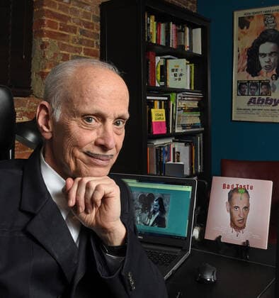 May 2, 2019, Baltimore, MD, USA: John Waters, Baltimore filmmaker, writer, artist and performer, in his Hampden office in May 2019. Baltimore USA - ZUMAm67_ 20190502_zaf_m67_061 Copyright: xAmyxDavisx