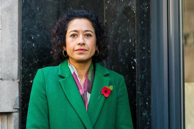 Bilder des Jahres 2019, Entertainment 10 Oktober Entertainment Bilder des Tages October 28, 2019, London, LONDON, UK: London, UK. Television presenter, Samira Ahmed arrives at the Central London Employment Tribunal to attend an equal pay case hearing against the BBC. Samira Ahmed, who presents Newswatch on BBC One and Radio 4 s Front Row claims she was paid less than male colleagues for doing equivalent work under the Equal Pay Act. London UK  - ZUMAl94_ 20191028_zaf_l94_047 Copyright: xVickiexFloresx