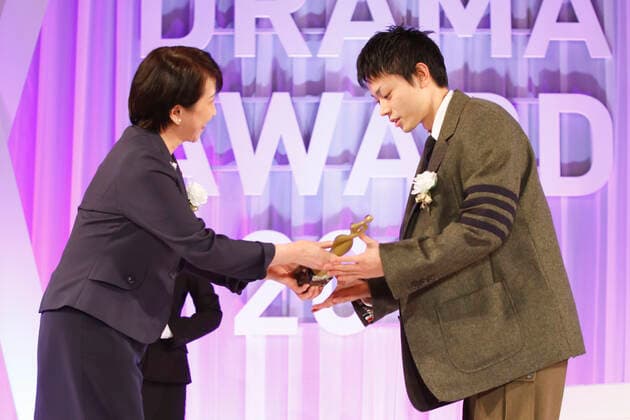 Japanese actor Masaki Suda attends the award ceremony of the Tokyo Drama Award 2019 in Tokyo, Japan on October 28, 2019.  (115385022)