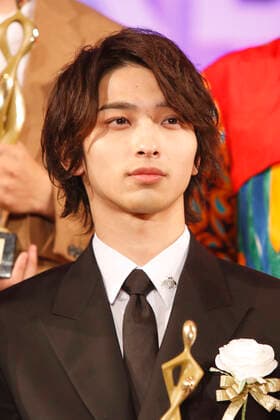 Japanese actor Ryusei Yokohama attends the award ceremony of the Tokyo Drama Award 2019 in Tokyo, Japan on October 28, 2019.  (115385031)