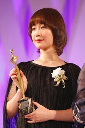 Japanese actress Haru Kuroki attends the award ceremony of the Tokyo Drama Award 2019 in Tokyo, Japan on October 28, 2019.  (115385036)