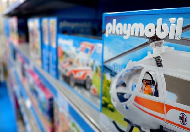 Leipzig 05 OKT 2019 Playmobil booth at the Leipzig Fair Model Hobby Game MODELL HOBBY PLAY LEIPZIG Exhibition for Model Building, Model Railway, Creative Design and Games Copyright: Priller&MAUG PRM223424X