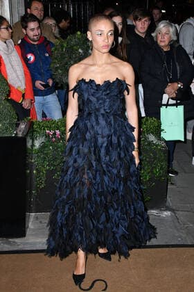 Adwoa Aboah attends Harper s Bazaar annual Women of the Year Awards, which celebrates female high-fliers, at Claridge s . 29 10 2019. London, United Kingdom. Harper s Bazaar Women of the Year Awards.  xNilsxJorgensenx xi-Imagesx IIM-20328-0017