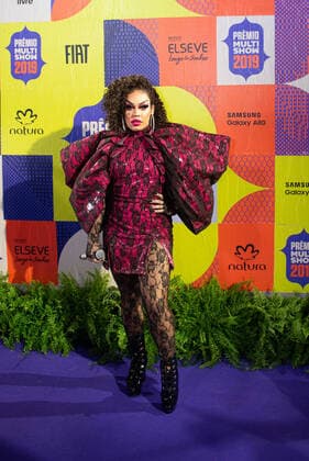 RIO DE JANEIRO, RJ - 29.10.2019: PRÊMIO MULTISHOW DE MÚSICA BRASILEIRA 2019 - Gloria Grover urges the award ceremony of the Multishow Award of Brazilian Music 2019, which celebrates 26 years of publishing, with big names in Brazilian music, in Rio de Janeiro, RJ. x1822099x  CristianexMota