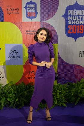 RIO DE JANEIRO, RJ - 29.10.2019: PRÊMIO MULTISHOW DE MÚSICA BRASILEIRA 2019 - Carol Macedo during the award ceremony of the Multishow Award of Brazilian Music 2019, which celebrates 26 years of editing, with big names in Brazilian music, in Rio de Janeiro, RJ. x1822107x  CristianexMota