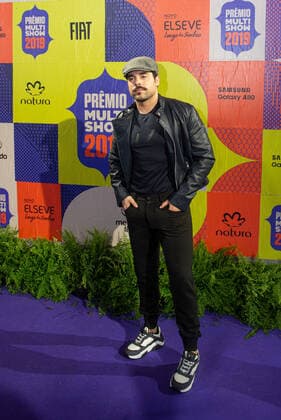 RIO DE JANEIRO, RJ - 29.10.2019: PRÊMIO MULTISHOW DE MÚSICA BRASILEIRA 2019 - Portuguese actor and model Pedro Carvalho during the award ceremony of the Multishow Award of Brazilian Music 2019, which celebrates 26 years of editing, with big names in Brazilian music, in Rio de Janeiro, RJ. x1822143x  CristianexMota
