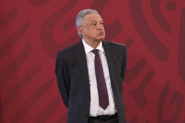 October 29, 2019: EUM20191029NAC02.JPG.CIUDAD DE MEXICO Presidency Presidencia-AMLO.- El presidente de la Republica Mexicana, Andres Manuel Lopez Obrador, durante su conferencia matutina de este martes 29 de octubre de 2019 en Palacio Nacional. Foto: Agencia EL UNIVERSAL Carlos Mejia EVZ  - ZUMAu78_ 20191029_zaf_u78_002 Copyright: xCarlosxMejia ElxUniversalx