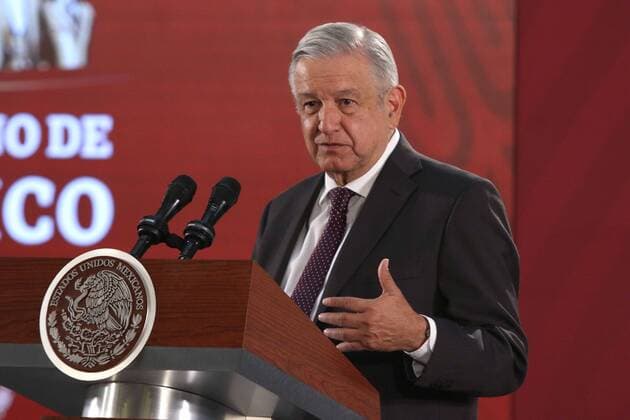 October 29, 2019: EUM20191029NAC01.JPG.CIUDAD DE MEXICO Presidency Presidencia-AMLO.- El presidente de la Republica Mexicana, Andres Manuel Lopez Obrador, durante su conferencia matutina de este martes 29 de octubre de 2019 en Palacio Nacional. Foto: Agencia EL UNIVERSAL Carlos Mejia EVZ  - ZUMAu78_ 20191029_zaf_u78_003 Copyright: xCarlosxMejia ElxUniversalx