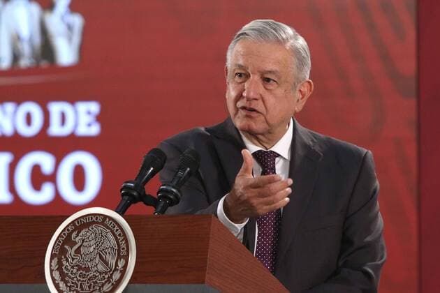 October 29, 2019: EUM20191029NAC04.JPG.CIUDAD DE MEXICO Presidency Presidencia-AMLO.- El presidente de la Republica Mexicana, Andres Manuel Lopez Obrador, durante su conferencia matutina de este martes 29 de octubre de 2019 en Palacio Nacional. Foto: Agencia EL UNIVERSAL Carlos Mejia EVZ  - ZUMAu78_ 20191029_zaf_u78_004 Copyright: xCarlosxMejia ElxUniversalx