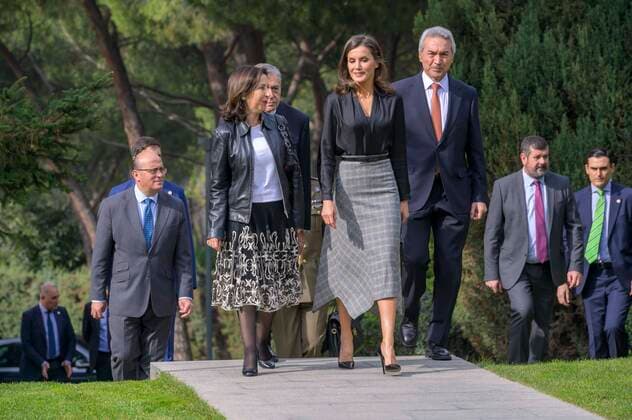 Spanish Queen Letizia during 3 edition of International Friendship Award in Madrid on Wednesday, 30 October 2019 Cordon Press  ANTONIOxQUILEZx0711