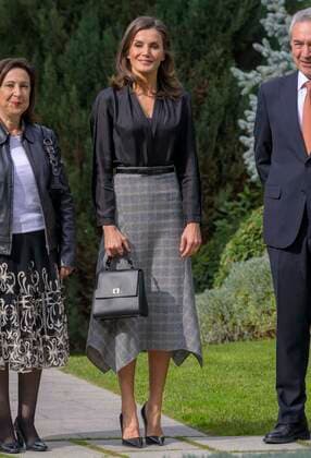 Spanish Queen Letizia during 3 edition of International Friendship Award in Madrid on Wednesday, 30 October 2019 Cordon Press  ANTONIOxQUILEZx0711