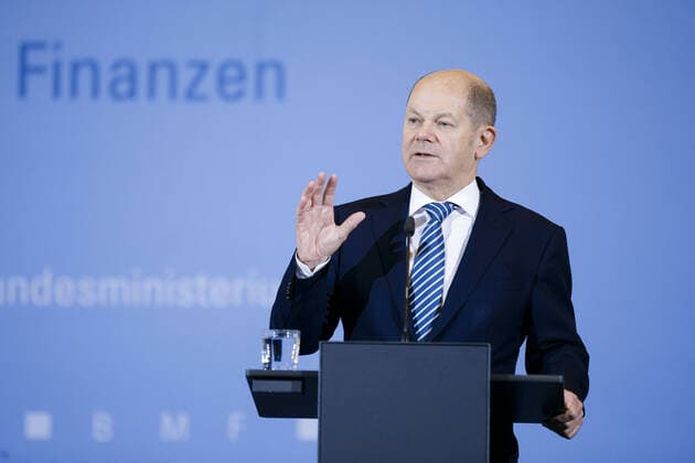 Press conference on tax estimation in the BMF with Federal Minister of Finance Olaf Scholz, SPD Berlin, 30 10 2019 Berlin Germany Copyright: xThomasxTrutschel photothek.dex