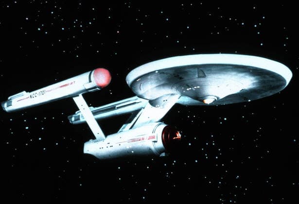 Uss Enterprise Ncc-1701 Television: Star Trek (TV-Serie) Usa 1966-1969, Star Trek: The Original Series Tos Director: 08 September 1966  Copyright: MaryxEvansxAFxArchive 12089065 editorial use only