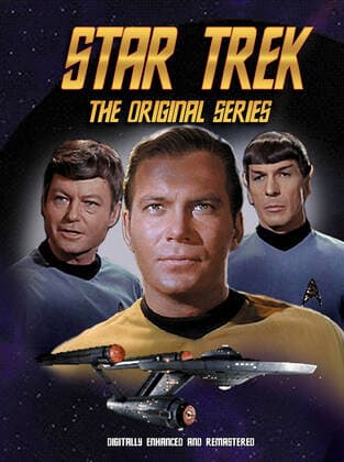 Deforest Kelley, William Shatner & Leonard Nimoy Poster Characters: Dr. McCoy, Captain James T. Kirk, Mr. Spock Television: Star Trek (TV-Serie) Usa 1966-1969, Star Trek: The Original Series Tos 08 September 1966  Copyright: MaryxEvansxAFxArchive 12089890 editorial use only