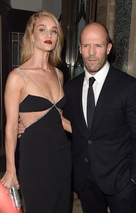 Rosie Huntington-Whiteley and Jason Statham attend Harper s Bazaar Women Of The Year Awards 2019 at Claridge s Hotel in London. OCTOBER 29th 2019  TMMx193947