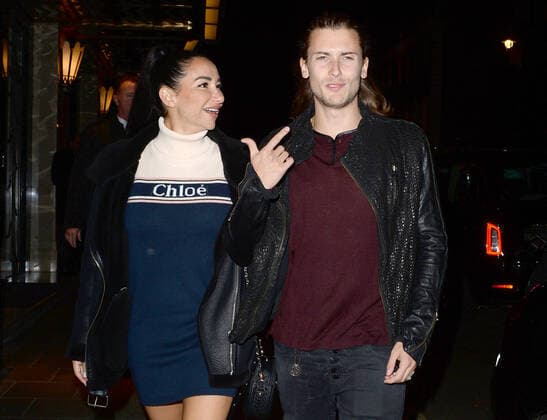 Natasha Grano and Elijah Rowen attend Harper s Bazaar Women Of The Year Awards 2019 at Claridge s Hotel in London. OCTOBER 29th 2019  TMMx193947