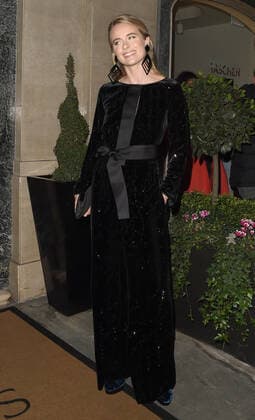 English model Cressida Bonas attends Harper s Bazaar Women Of The Year Awards 2019 at Claridge s Hotel in London. OCTOBER 29th 2019  TMMx193947