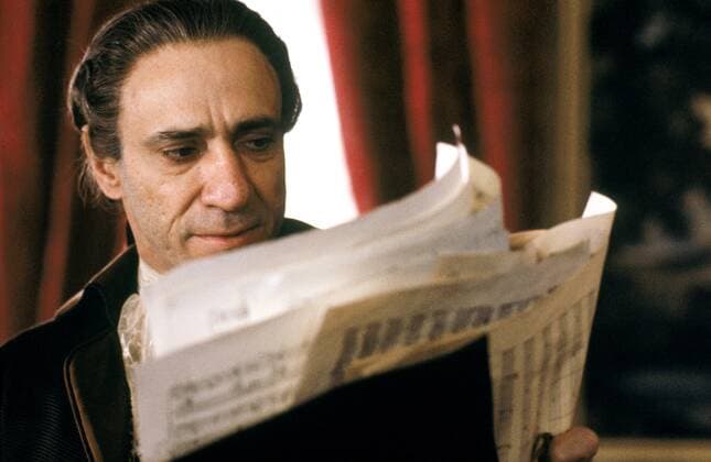 OSCARS. Bester Hauptdarsteller. Preisträger 1981-1990 F. Murray Abraham Characters: Antonio Salieri Film: Amadeus (USA FR CZ 1984) Director: Milos Forman 06 September 1984  Copyright: MaryxEvansxAFxArchivexThexSaulxZaentzxCompany 12469555 editorial use only