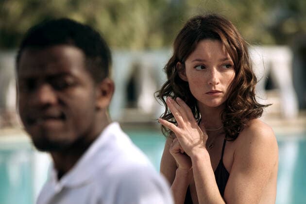 Kingsley Kum Abang & Audrey Marnay Characters: Benoit, Marjolaine Film: Paris (2008) Director: Cedric Klapisch 19 January 2008  Copyright: MaryxEvansxAFxArchivexStudioxCanal 12670876 editorial use only