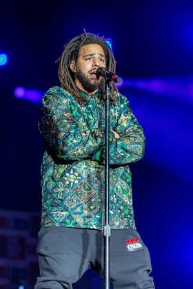 November 2, 2019, Las Vegas, Nevada, U.S: Singer J COLE (JERMAINE LAMARR COLE) during the Day N Vegas Music Festival at the Las Vegas Festival Grounds in Las Vegas, Nevada Las Vegas U.S. - ZUMAs135 20191102_zap_s135_030 Copyright: xDanielxDeSloverx