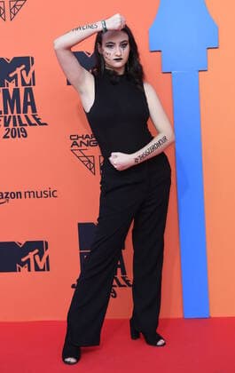 November 3, 2019, Seville, Andalusia, Spain: 2019 MTV Europe Music Awards (EMAs) held at the FIBES Conference and Exhibition Centre - Arrivals..Featuring: Jamie Margolin.Where: Seville, Andalusia, Spain.When: 03 Nov 2019.Credit: Sean ThorntonCover Images Seville Spain - ZUMAc218 20191103_zia_c218_070 Copyright: xCOVERxImagesx