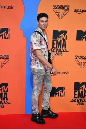 British presenter Joey Essex poses for the media during the photocall of MTV European Music Awards held in Seville, Andalusia, Spain, 03 November 2019. MTV European Music Awards in Seville !ACHTUNG: NUR REDAKTIONELLE NUTZUNG!  Copyright: xRaulxCaroxCadenasx GRAF2104 20191103-637084092528830789