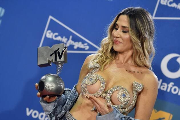 Argentine singer and actress J Mena poses during the MTV European Music Awards 2019 (MTV EMA 2019), held at the FIBES Conference and Exhibition Centre in Seville, Andalusia, Spain, 03 November 2019. MTV EMAs 2019 !ACHTUNG: NUR REDAKTIONELLE NUTZUNG!  Copyright: xRAULxCAROxCARDENASx GRAF2253 20191104-637084264034383090