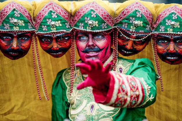 Bilder des Jahres 2019, News 11 November News Bilder des Tages November 3, 2019: London Mayors Diwali at Trafalgar Square 2019 celebrations, London, United Kingdom on November 03 2019  - ZUMAr152 20191103_zaa_r152_052 Copyright: xOm1x